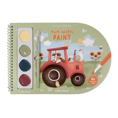 Little Dutch - Slikarska knjiga - Little Farm - LD125681 Luxbaby