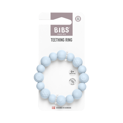 BIBS - Grizalo - Beaded Baby Blue