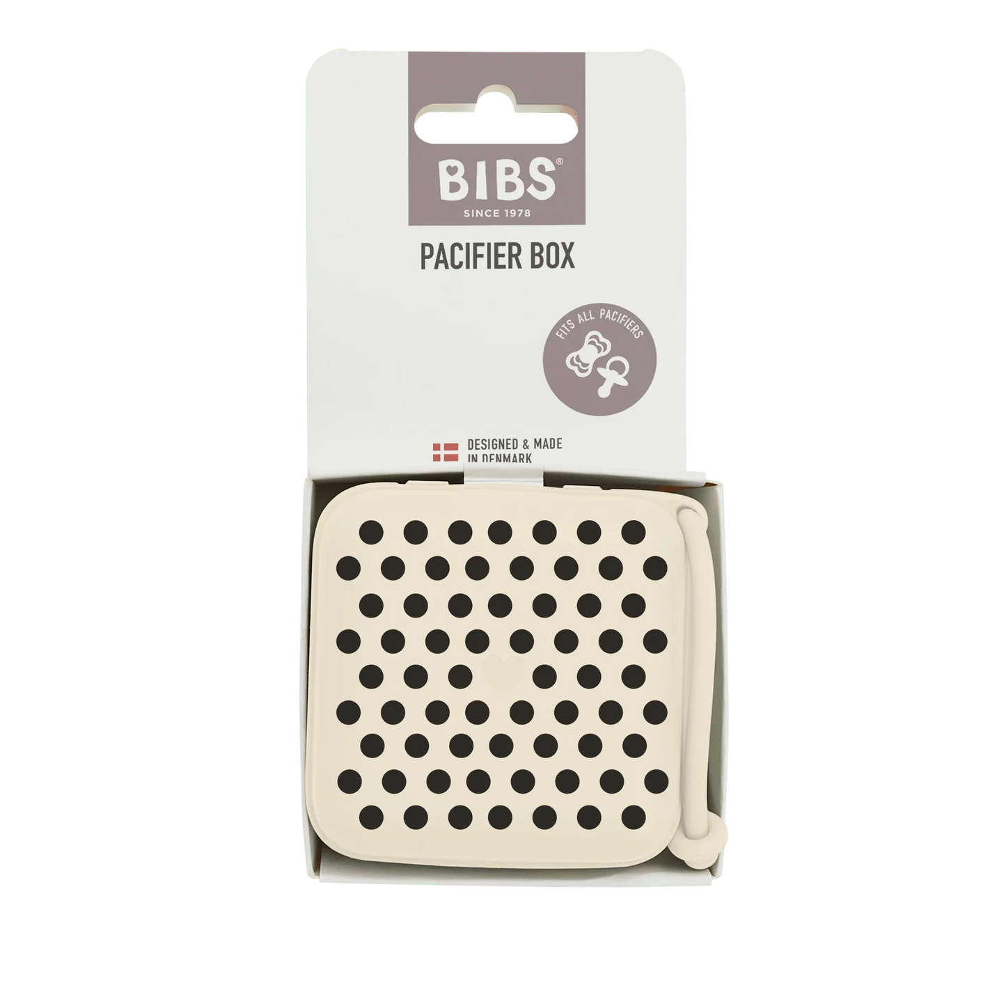 BIBS - Škatlica za dudo - Polka dot