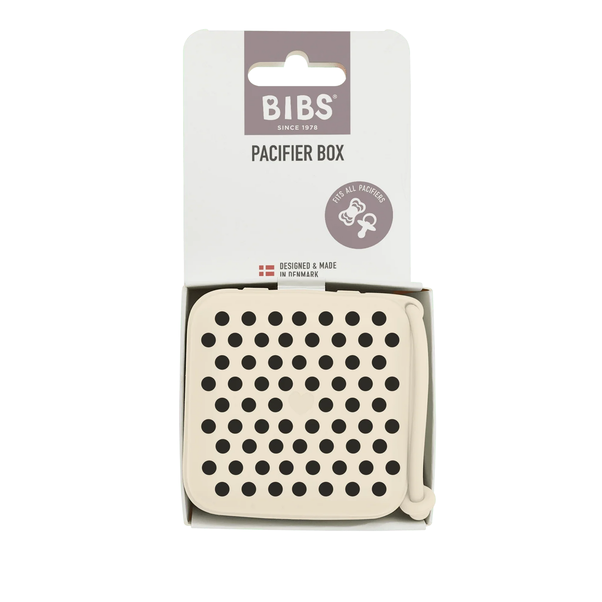 BIBS - Škatlica za dudo - Polka dot
