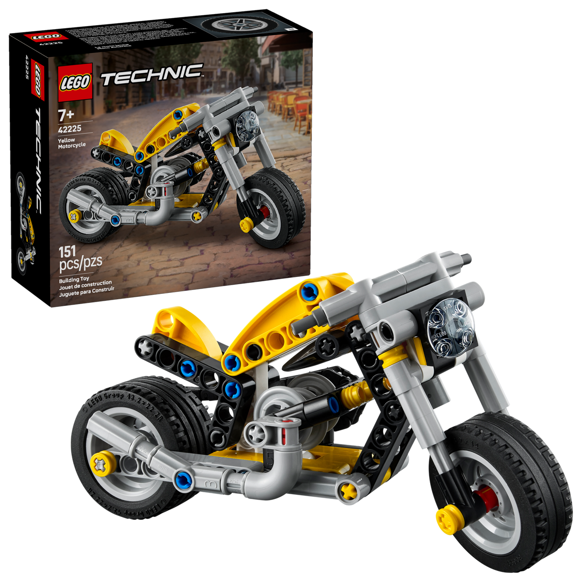 Lego Technic - Rumeni motor (42225) - embalaza