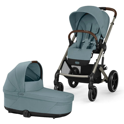 Cybex - Otroški voziček Balios S Lux - Stormy Blue (2v1)