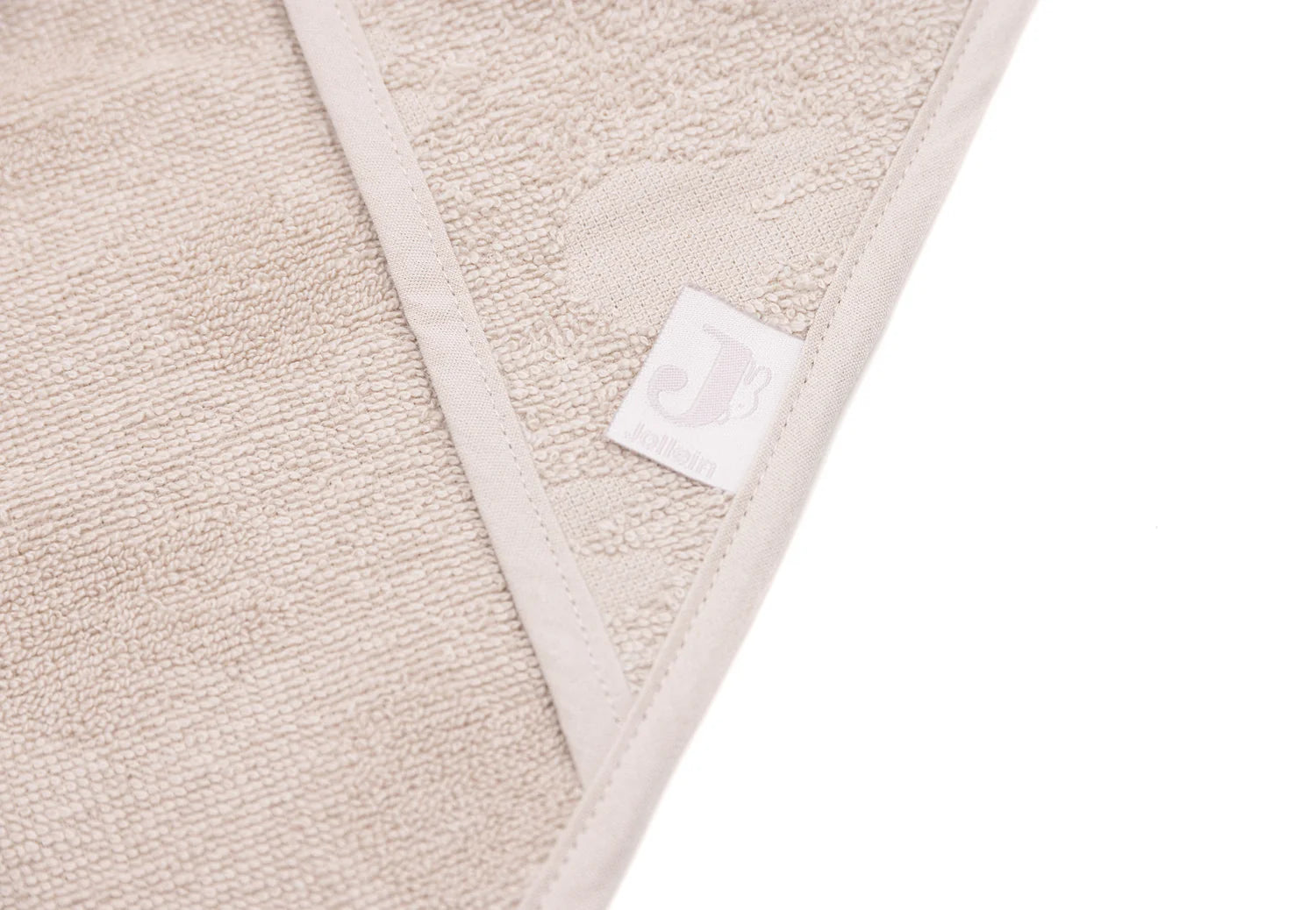 Jollein - Kopalna brisača s kapuco Miffy Jacquard - Wild Rose 75x75cm