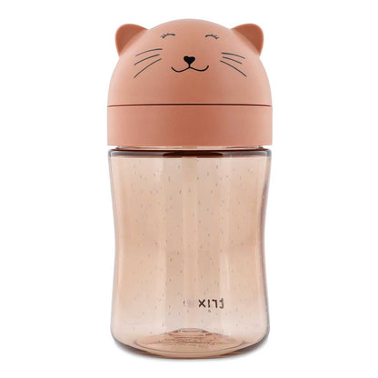 Trixie - Otroška steklenička s slamico iz tritana 300ml - Mrs. Cat