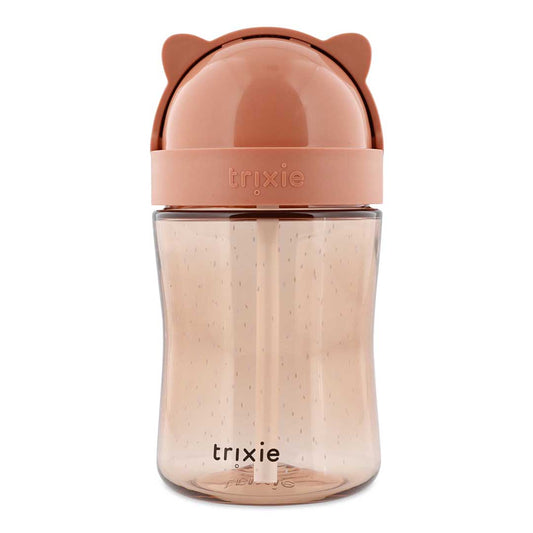 Trixie - Otroška steklenička s slamico iz tritana 300ml - Mrs. Cat