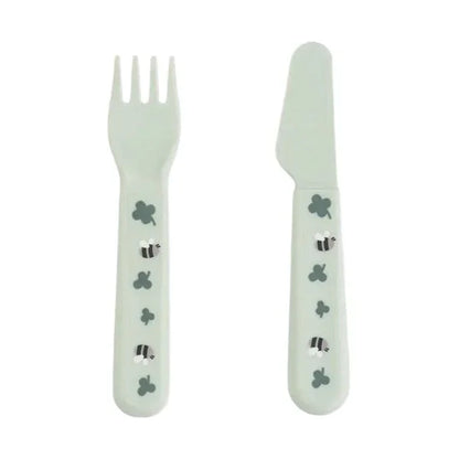 Done by Deer - Prvi jedilni set Foodie Tiny Farm - Green