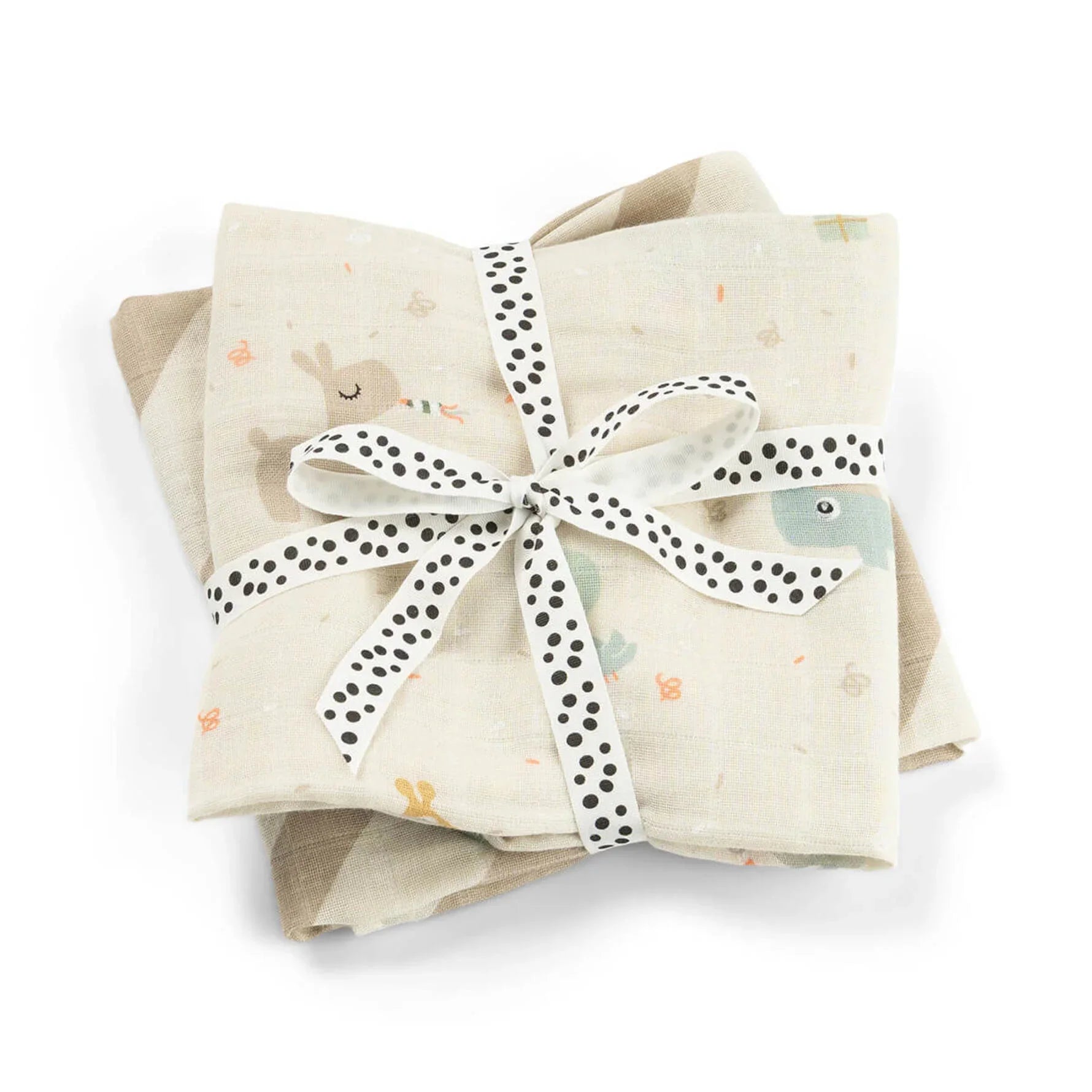 Done by Deer - Komplet tetra pleničk Celebration - Sand - DBD3063109 Luxbaby