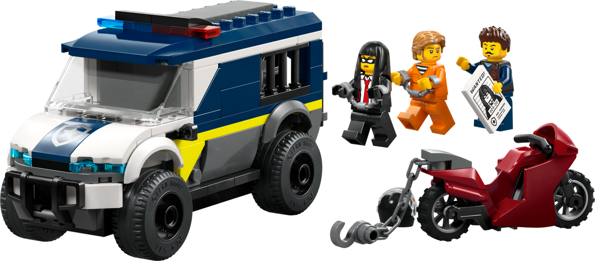 Lego City - Policijsko vozilo za prevoz zapornikov (60479)