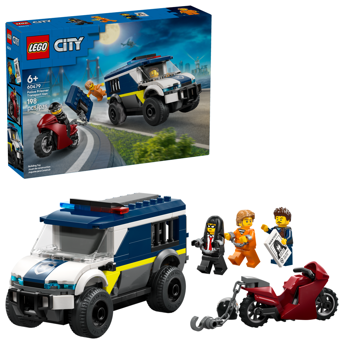 Lego City - Policijsko vozilo za prevoz zapornikov (60479) - embalaza