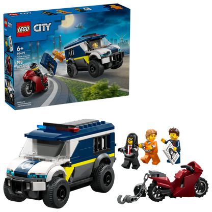 Lego City - Policijsko vozilo za prevoz zapornikov (60479) - embalaza
