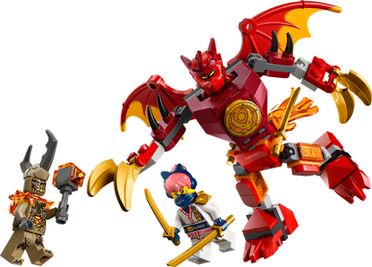 Lego Ninjago - Kaijev bojni paket z zmajskim robotskim oklepom (71851)