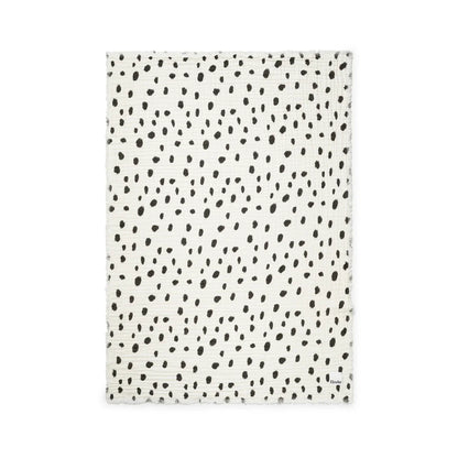 Elodie - Mehka bombažna odeja - Dalmatian Dots Grande - E14662 Luxbaby