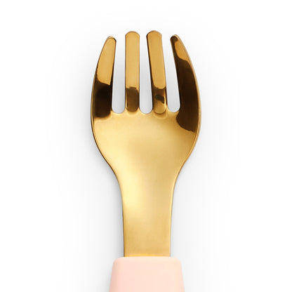 Elodie - Silikonski jedilni set - Rosy Bow