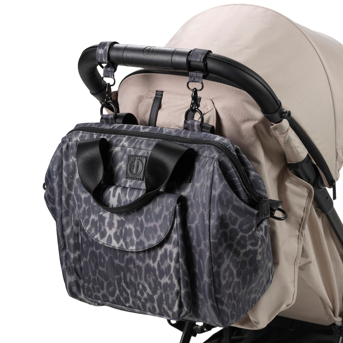 Elodie - Previjalna torba z okvirjem - Le Leopard