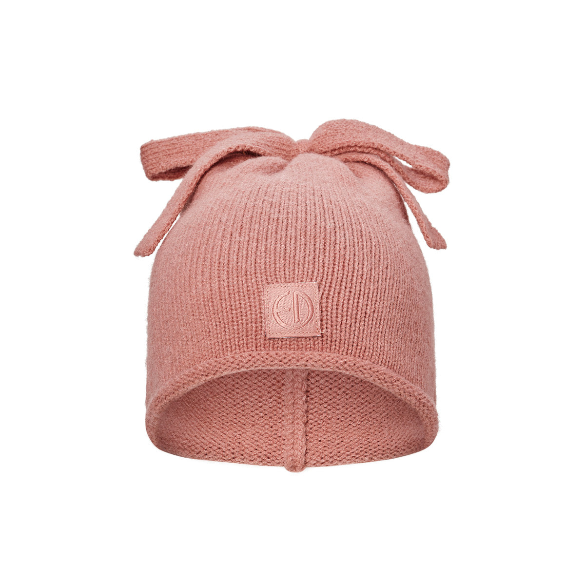 Elodie - Mehka pletena zimska kapa - Rosy Bow