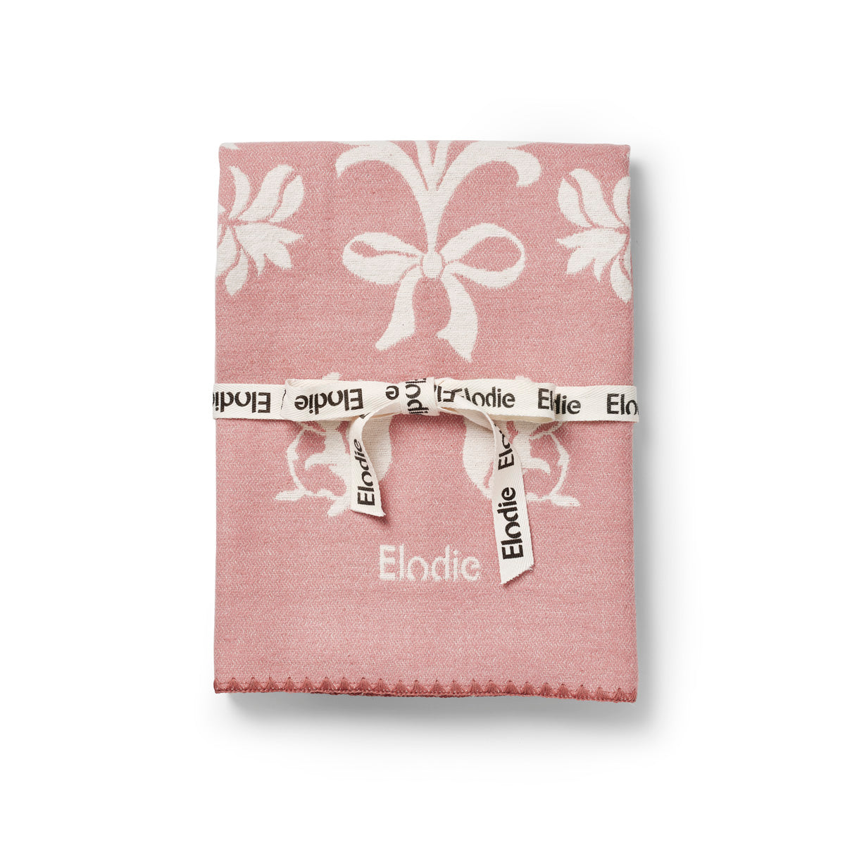 Elodie - Žakardna odejica - Mullberry Pink