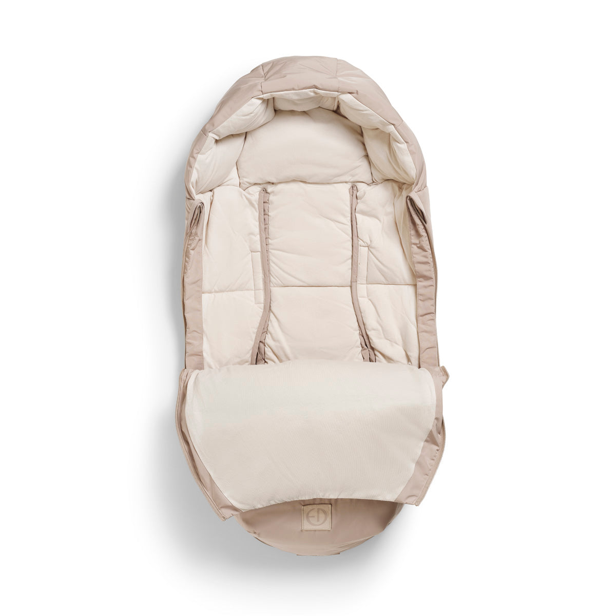 Elodie - Zimska vreča Luxe, puh in perje - Tender Taupe