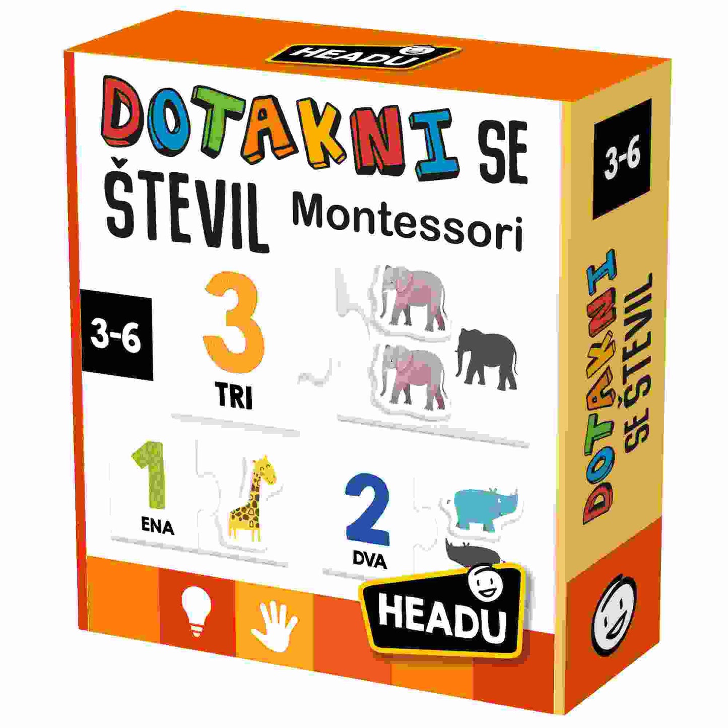 Headu - Montessori Dotakni se števil SLO