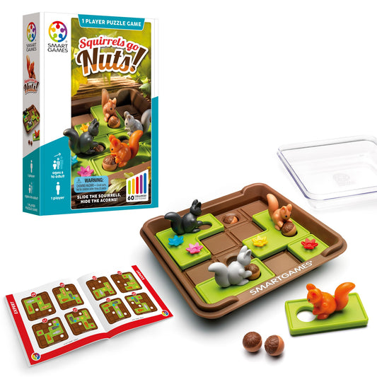 Smart Games - Veveričke nabirajo želod (60 izzivov)