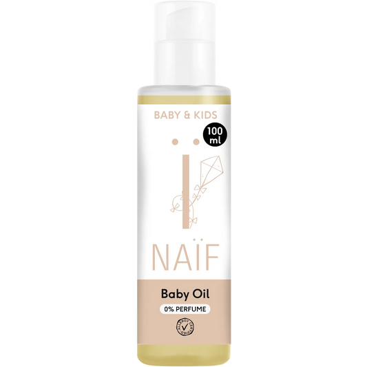 Naif - Masažno olje za dojenčke in otroke brez parfumov 100ml