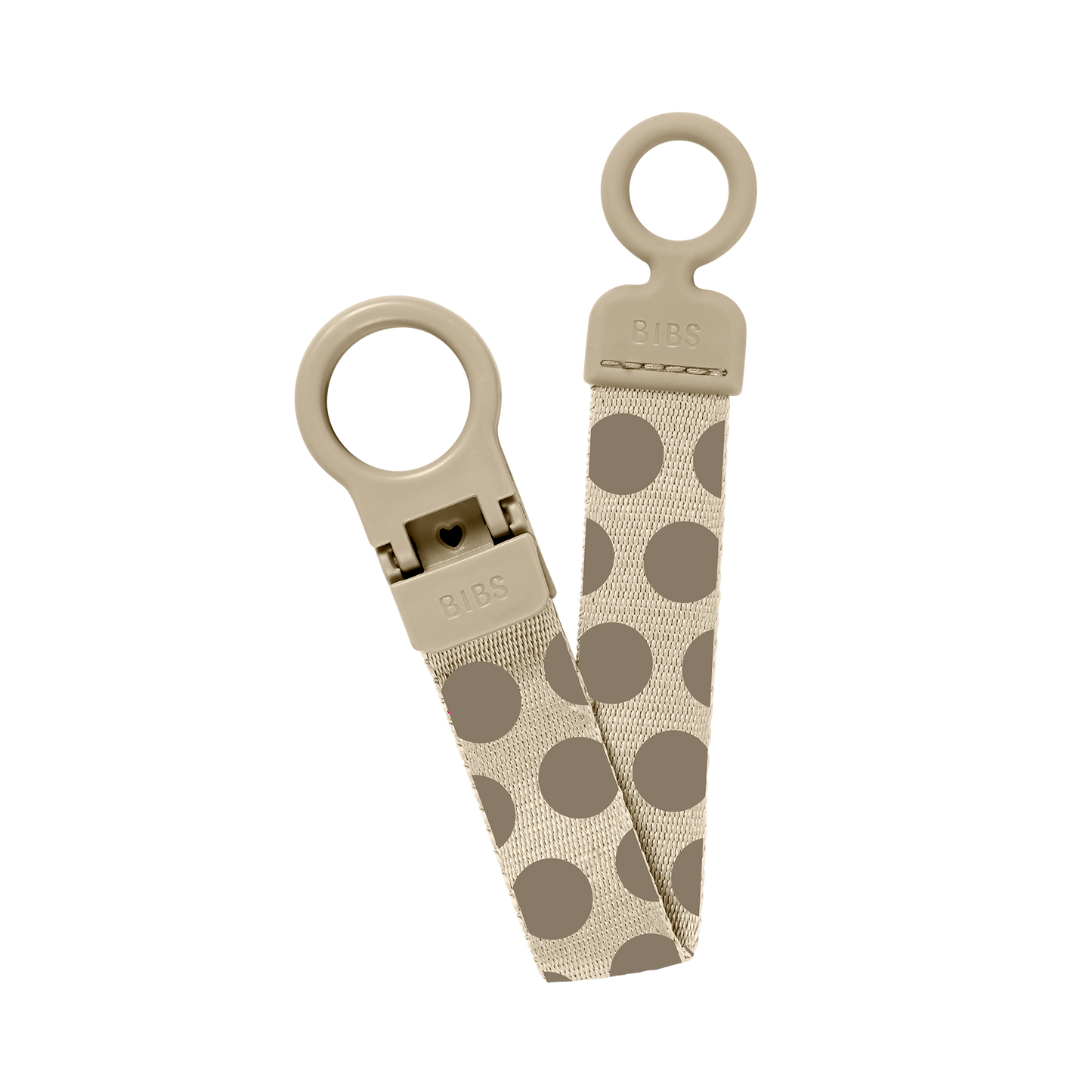 BIBS - Priponka za dudo Loop - Polka Dot Mega