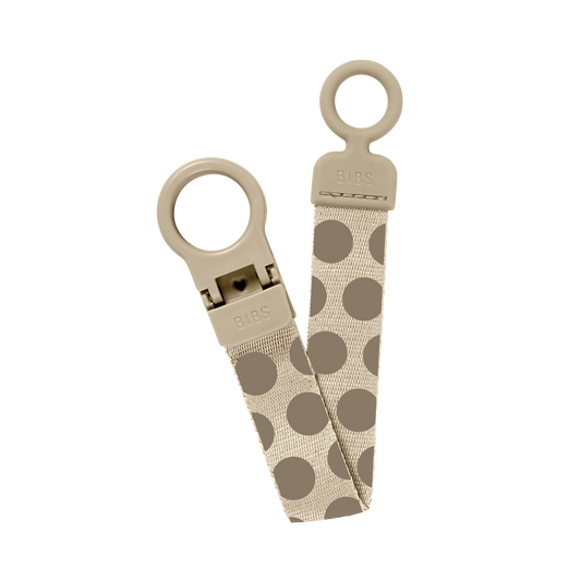 BIBS - Priponka za dudo Loop - Polka Dot Mega