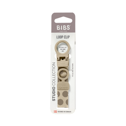 BIBS - Priponka za dudo Loop - Polka Dot Mega
