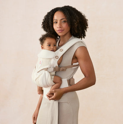 Ergobaby - Omni Classic Mesh nosilka - Luminous Ivory