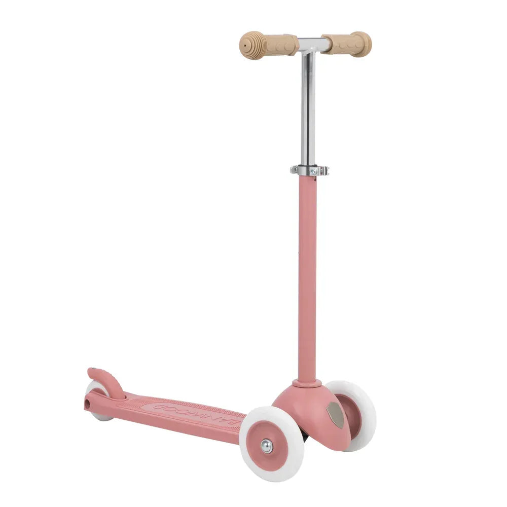 Banwood - Otroški skiro ECO - Raspberry - BW-ECO-SCOOTER-RASPBERRY Luxbaby