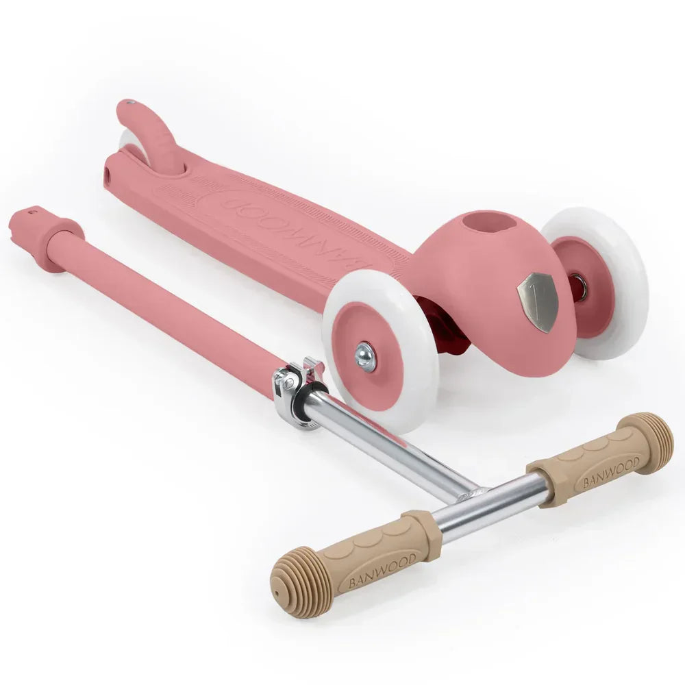 Banwood - Otroški skiro ECO - Raspberry - BW-ECO-SCOOTER-RASPBERRY Luxbaby