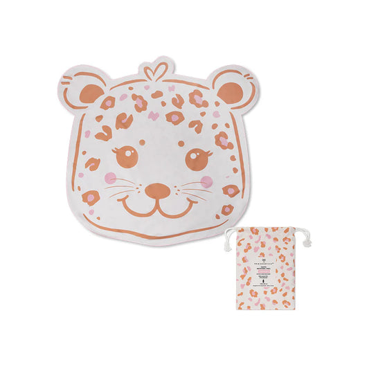 Swim Essentials - Brisača iz mikrofibre - Leopard (140 cm)