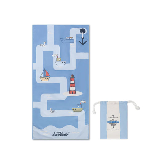 Swim Essentials - Brisača iz mikrofibre - Seas The Day (135x65 cm)