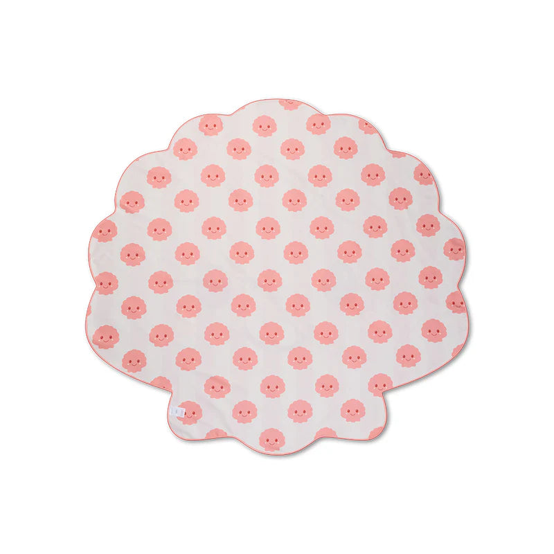 Swim Essentials - Brisača iz mikrofibre - Shell Tastic (140 cm)
