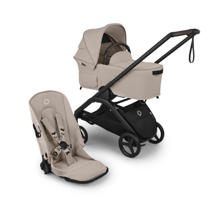 Bugaboo - Otroški voziček Dragonfly Plus - Desert Taupe (2v1)