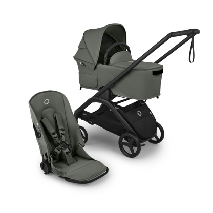 Bugaboo - Otroški voziček Dragonfly Plus - Forest Green (2v1)