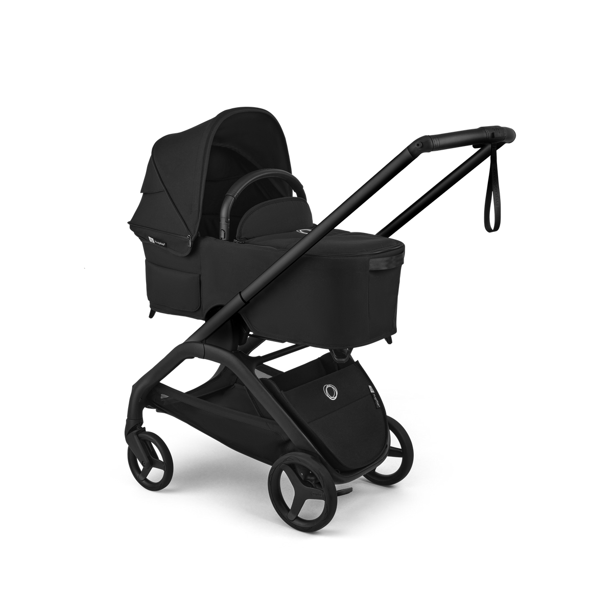 Bugaboo - Otroški voziček Dragonfly Plus - Heritage Black (2v1)