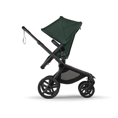 Bugaboo - Otroški voziček Fox 5 Renew Black/Fern Green - Fern Green (2v1)