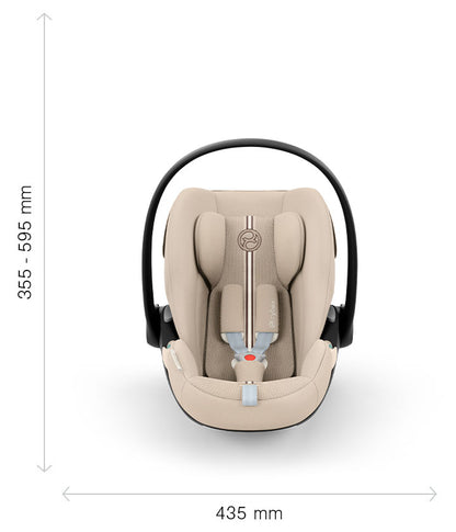 Cybex - Otroški avtosedež Cloud G3 i-Size (40-87cm) - Almond Beige (Plus)