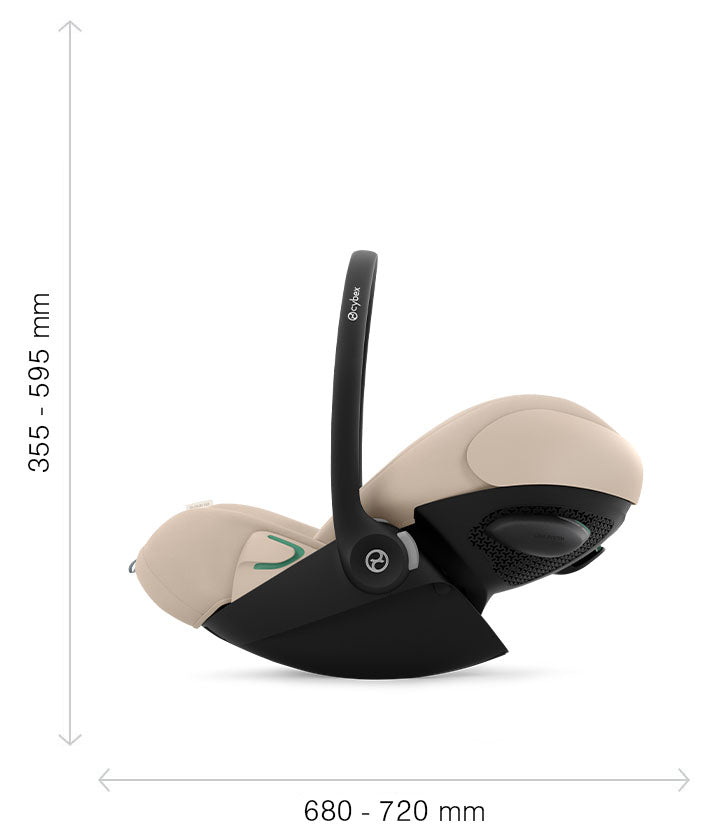 Cybex - Otroški avtosedež Cloud G3 i-Size (40-87cm) - Almond Beige (Plus)