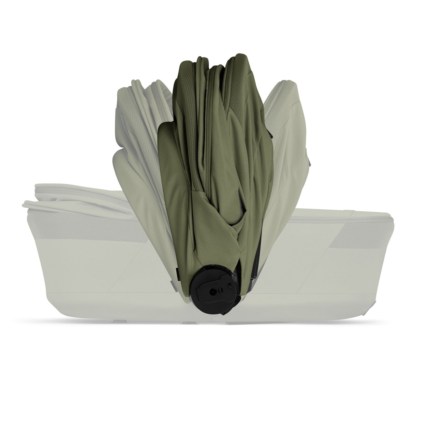 Cybex - Otroški voziček Balios S Lux z zložljivo košaro - Moss Green (2v1)