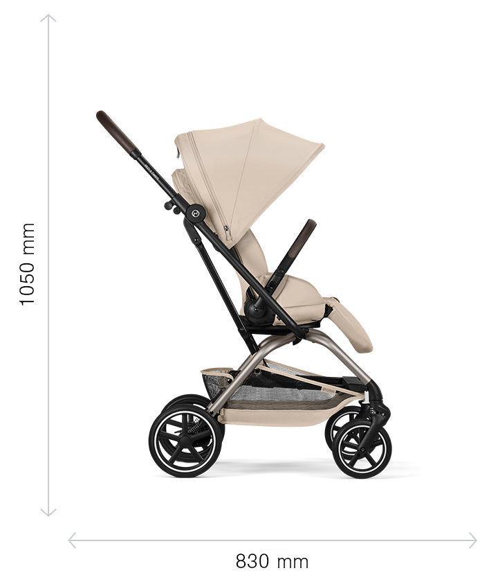 Cybex - Otroški voziček Eezy S Twist +2 - Stormy Blue 2026