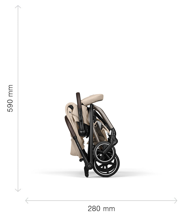 Cybex - Otroški voziček Eezy S Twist +2 - Magic Black 2026