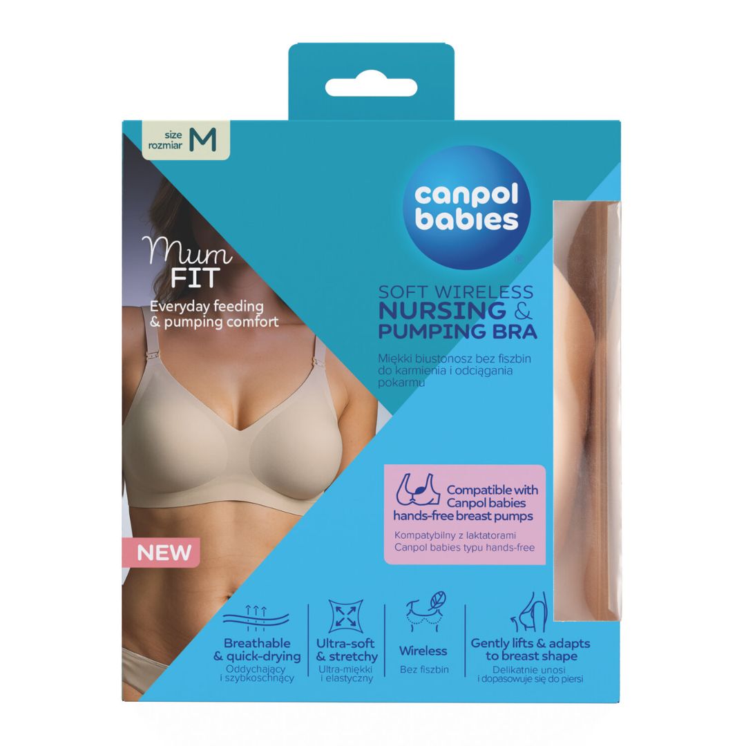 Canpol Babies - Modrček za dojenje in črpanje Mum fit - L