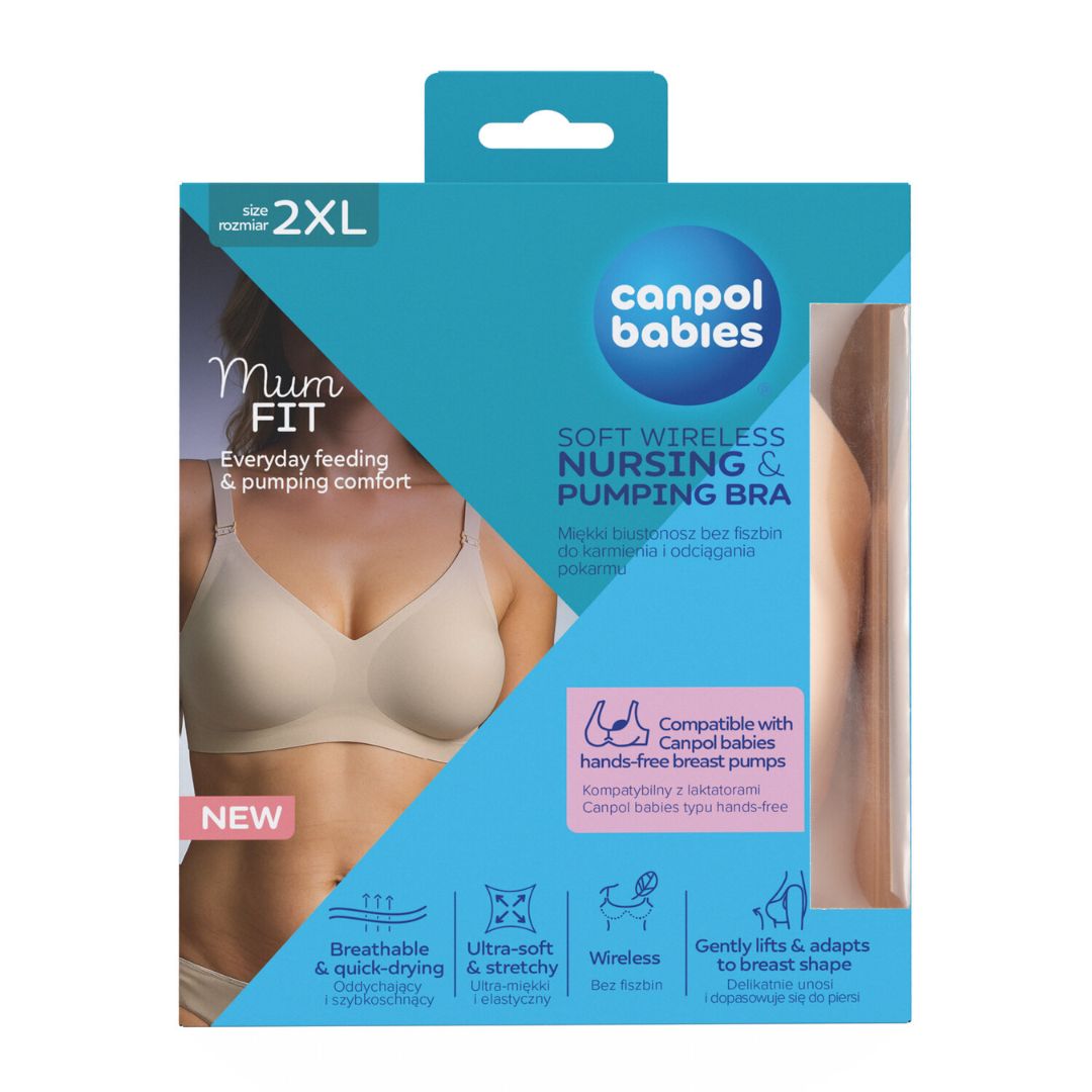 Canpol Babies - Modrček za dojenje in črpanje Mum fit - L