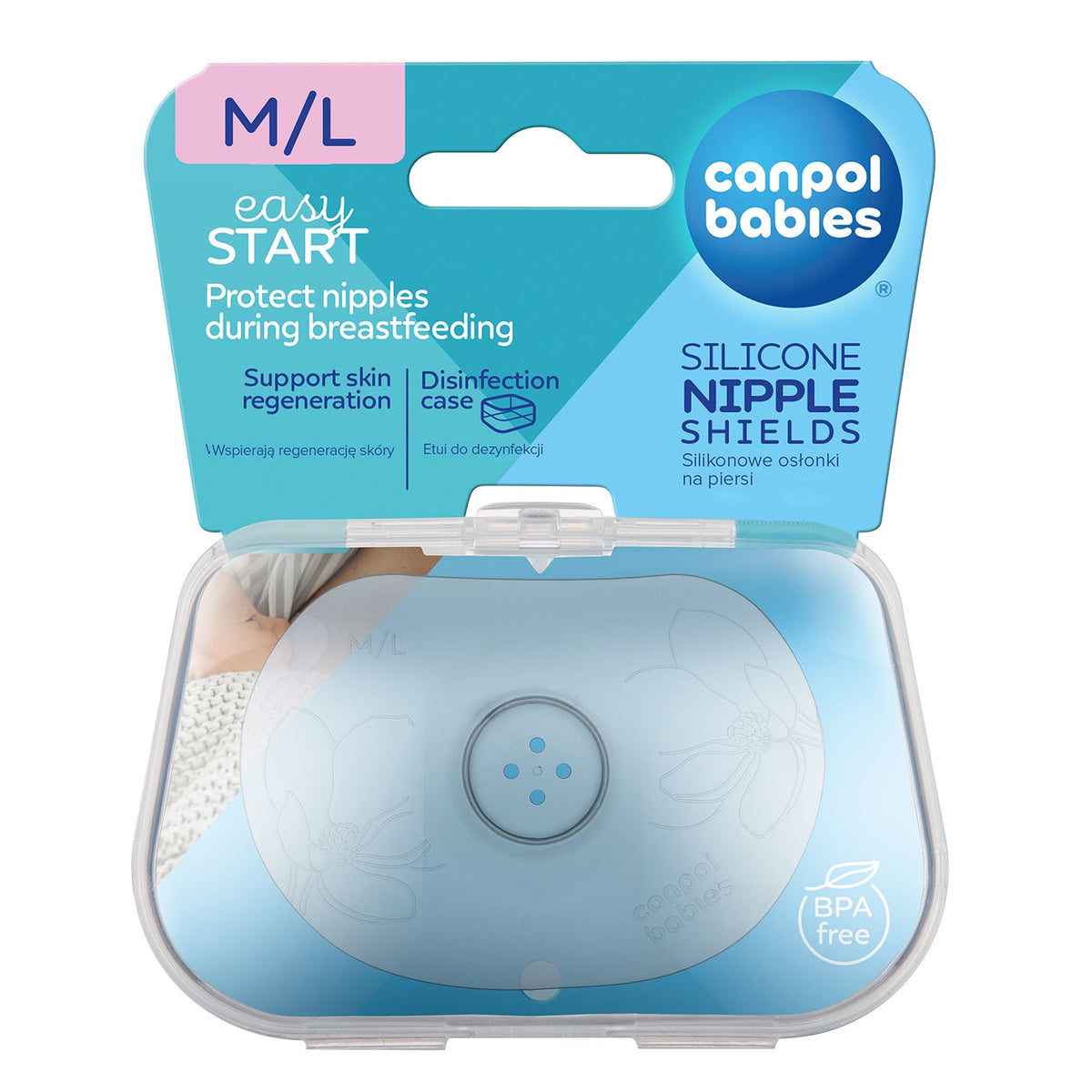 Canpol Babies - Nastavki za dojenje velikost M/L 2kosa