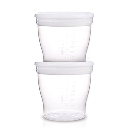 Canpol Babies - Posodice za shranjevanje mleka in hrane 4 kos 180 ml
