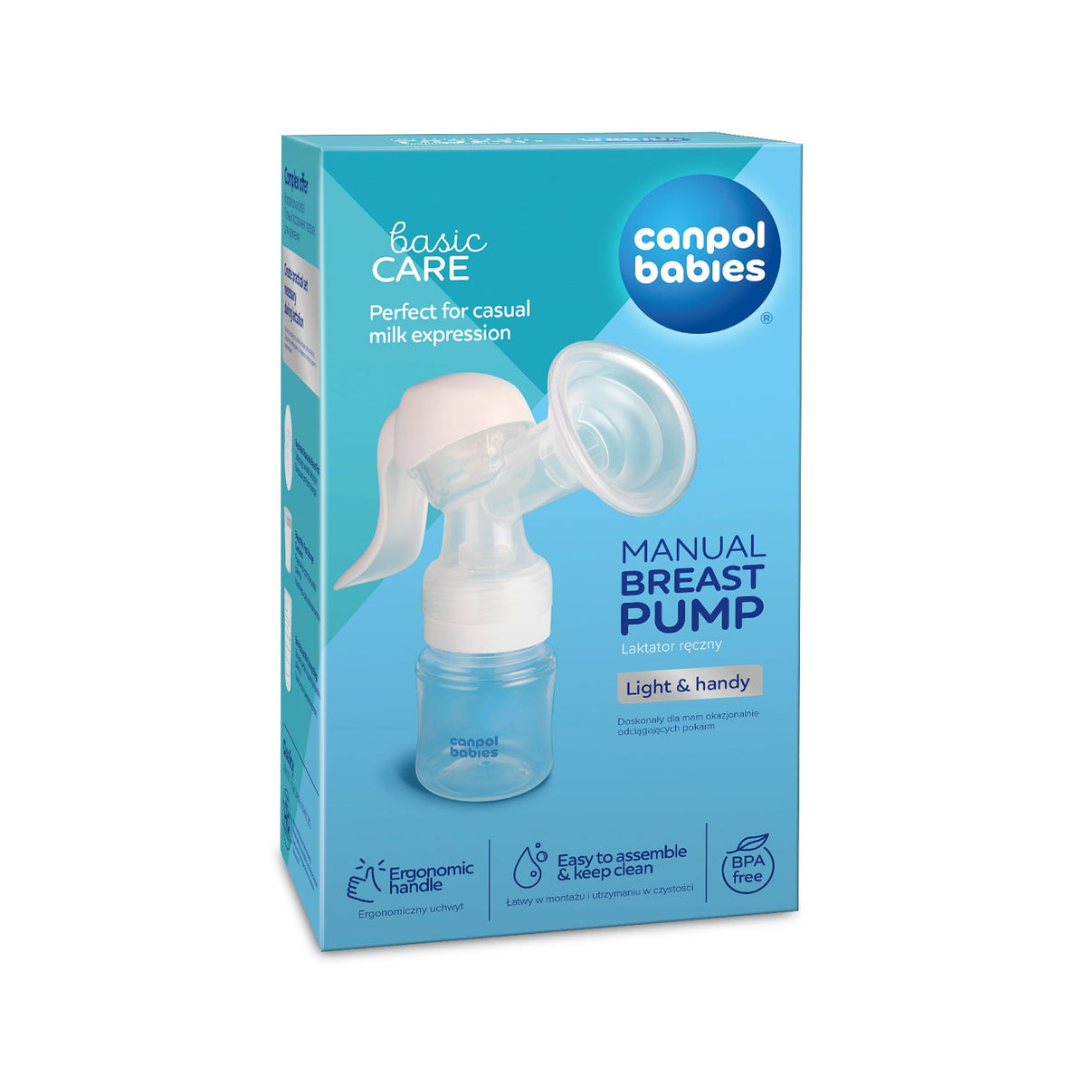 Canpol Babies - Ročna črpalka Basic Light
