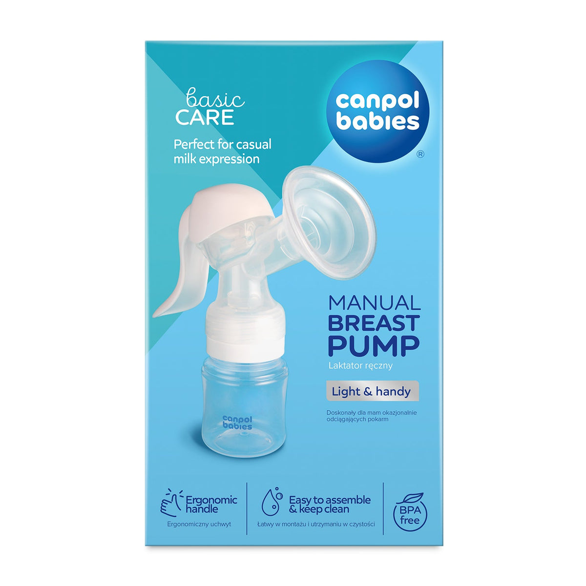 Canpol Babies - Ročna črpalka Basic Light