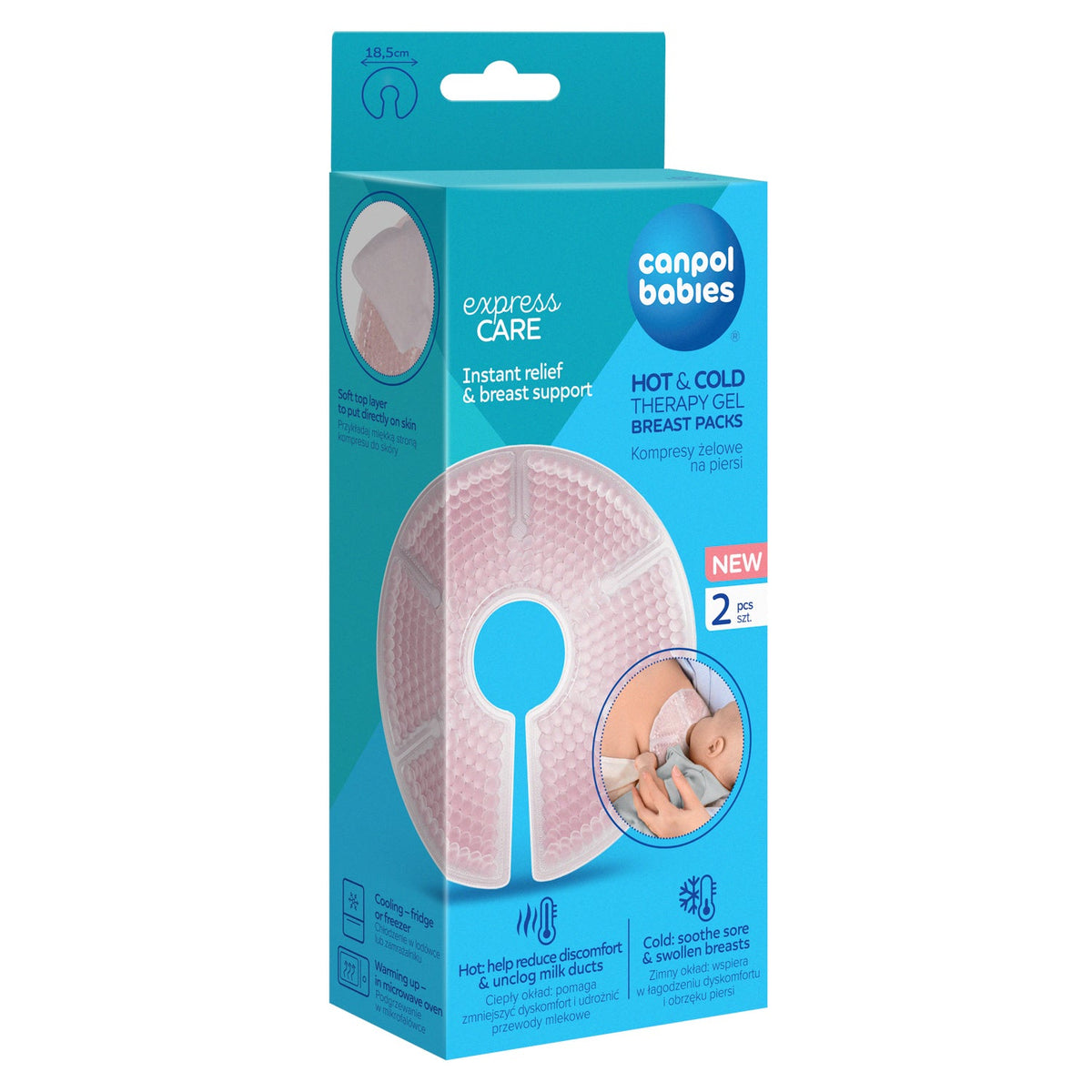 Canpol Babies - Toplo-hladni terapevtski gel obkladki 2 kos