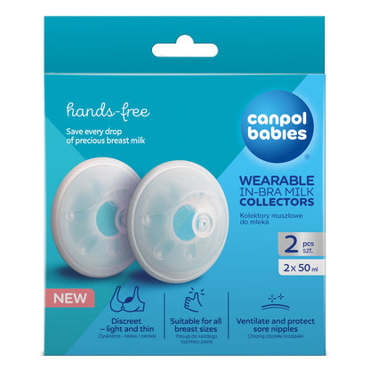 Canpol Babies - Zbiralnik mleka 2 kos